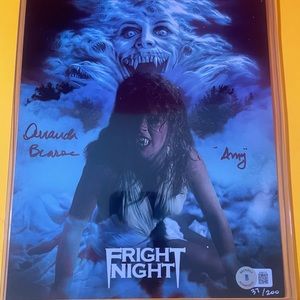 Amanda Bearse Autographed Fright Night Photo!